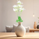 Ramo de Magnolia Artificial, Color Blanco