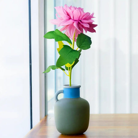 Dalia, Flor Artificial, Color Lila