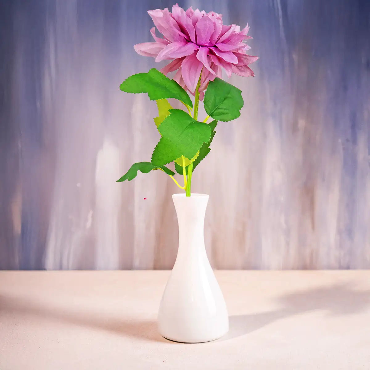 Dalia, Flor Artificial, Color Lila