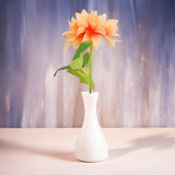 Dalia, Flor Artificial, Color Naranja