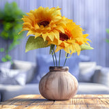 Ramo de Girasol Artificial, 5 Flores