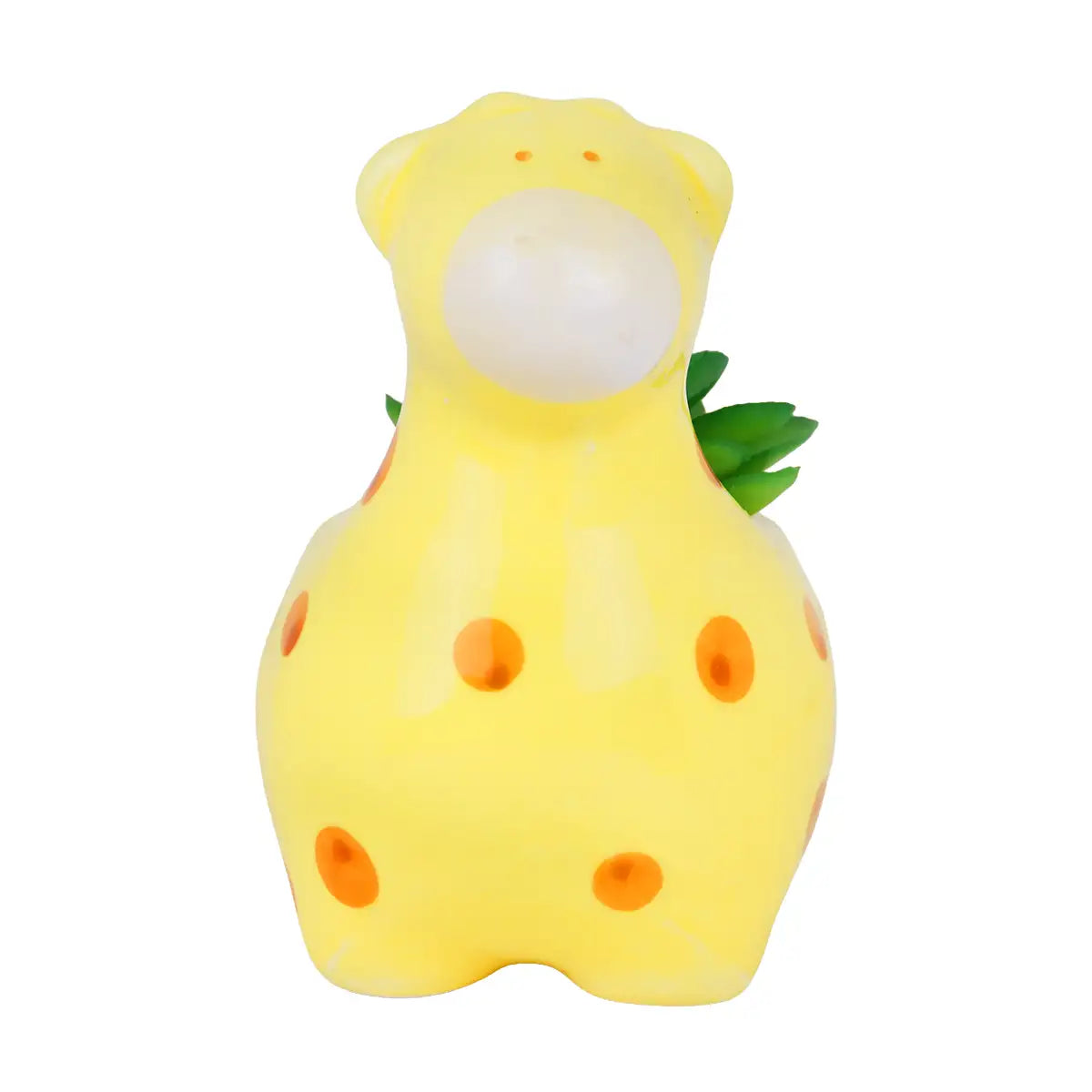 Maceta con Planta Artificial, Diseño Jirafa