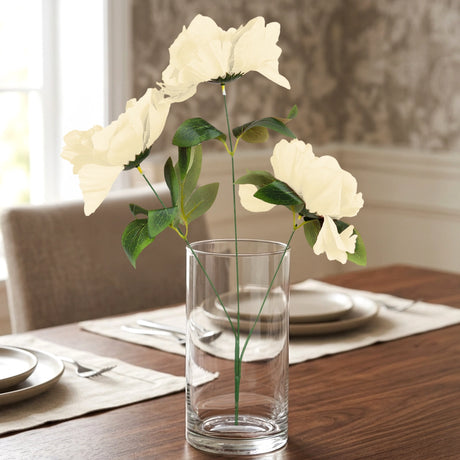 26 03AA FLOR EN RAMO PEONIA COLORESCREM