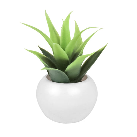Mini Maceta, Planta Artificial, Agave