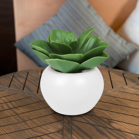 Mini Maceta, Planta Artificial