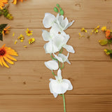 Ramo de Orquídea Artificial, Color Blanco