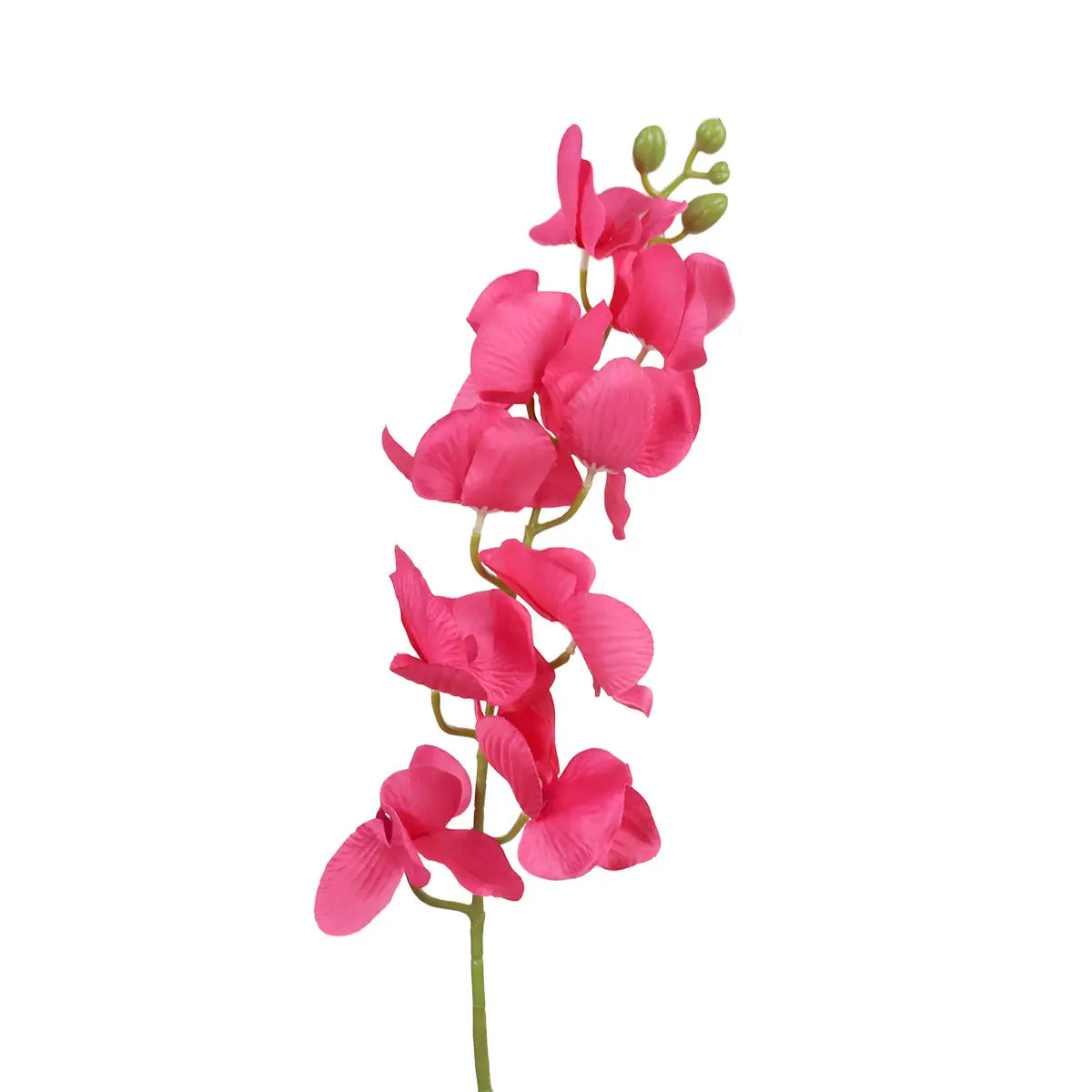 Ramo de Orquídea Artificial, Color Rosa Fuerte