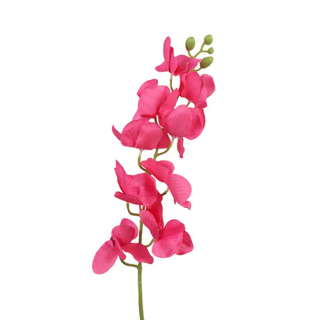 Ramo de Orquídea Artificial, Color Rosa Fuerte