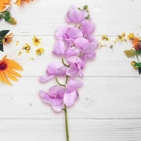 Ramo de Orquídea Artificial, Color Morado