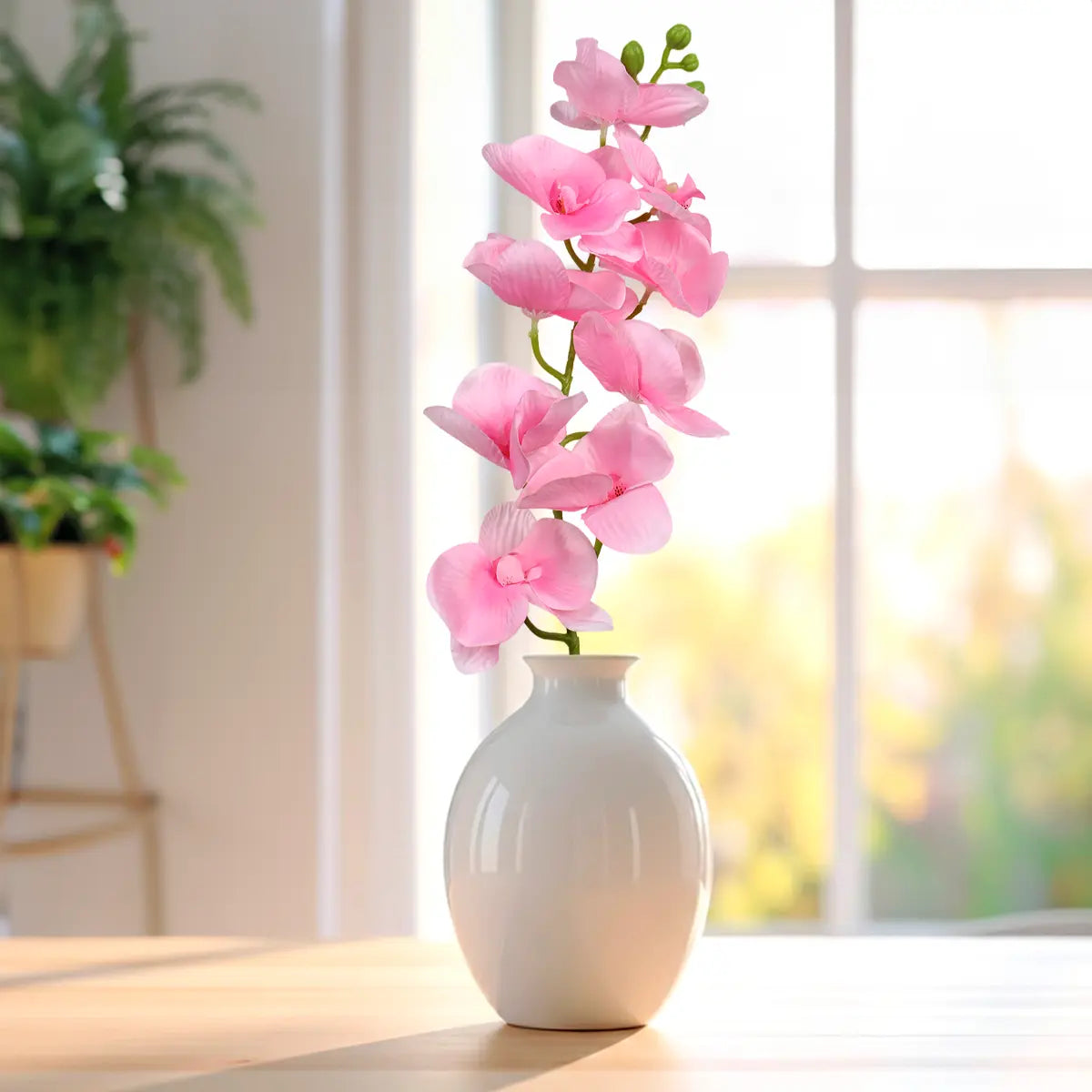 Ramo de Orquídea Artificial, Color Rosa