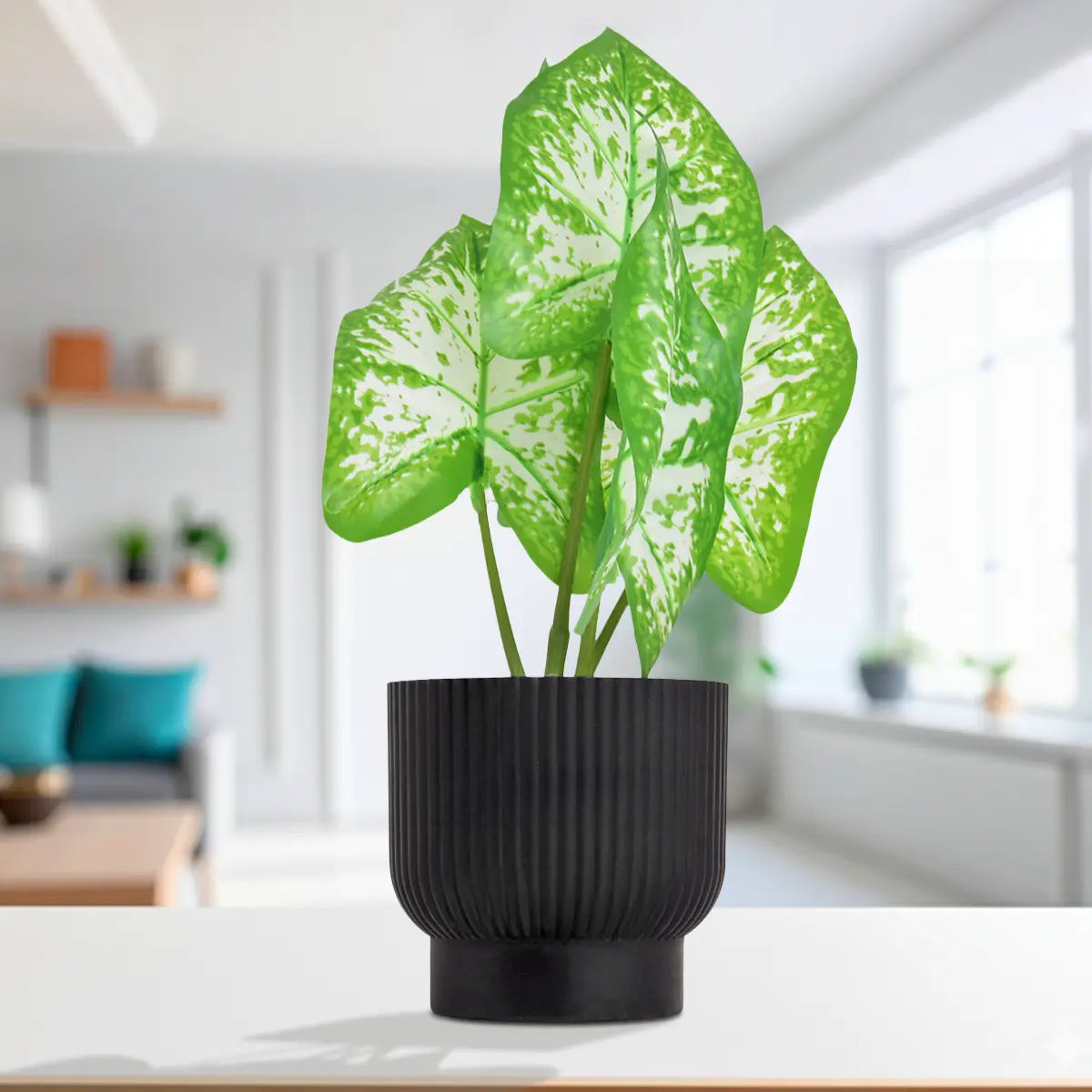 Planta Potus Artificial con Maceta