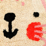 Alfombra Decorativa en Forma de Conejito