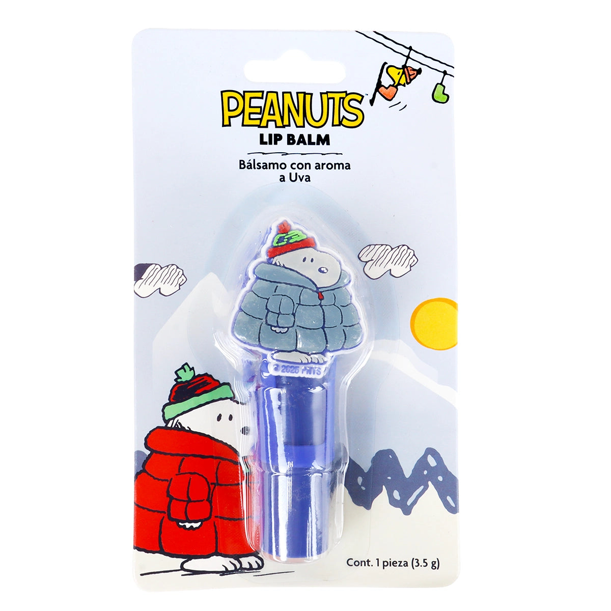 Bálsamo Labial, Snoopy, Aroma Uva