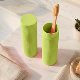 Porta Cepillo de Dientes, Color Amarillo