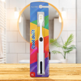 Cepillo Dental, Cerdas Ultra Finas, Color Blanco