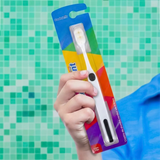 Cepillo Dental, Cerdas Ultra Finas, Color Blanco