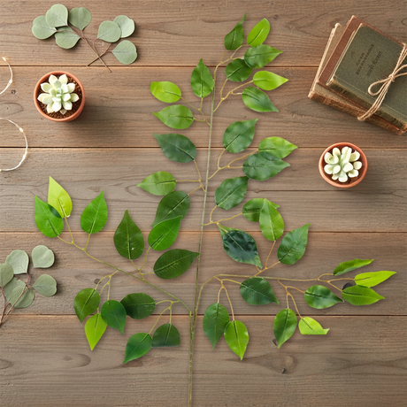 Moyic Artificial, Hojas de Planta Artificial