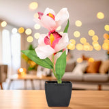Orquídea Artificial con Maceta, Colores
