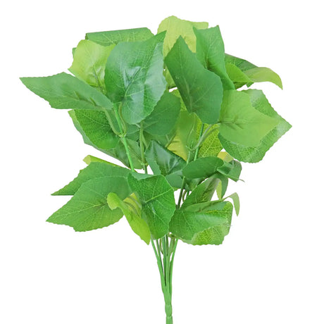 Rama de Planta Artificial, Coleus, Color Verde