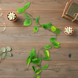 Enredadera de Hojas Artificiales, Color Verde