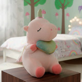 Peluche, Unicornio Rosa con Corazón