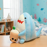 Peluche, Tiburón con Boba Tea