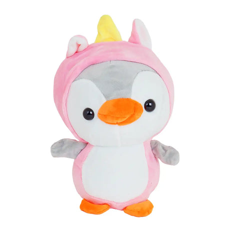 Peluche, Pingüino, Color Rosa