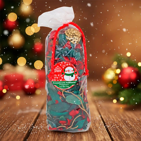 Popurrí Navideño, Color Verde y Rojo