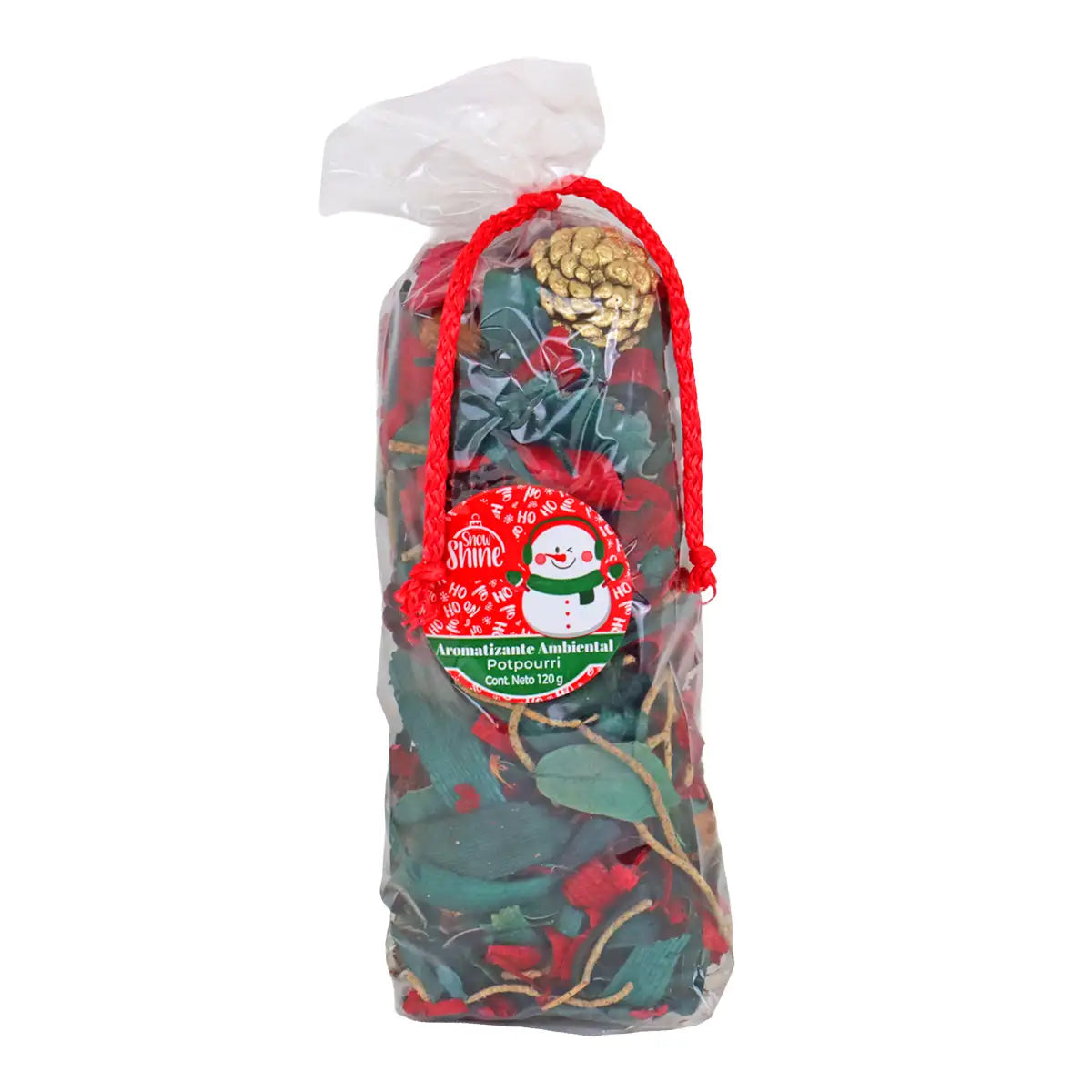 Popurrí Navideño, Color Verde y Rojo