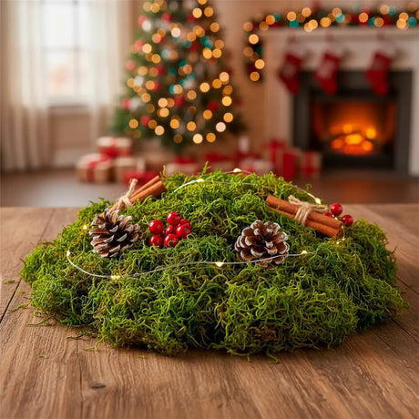 Heno Navideño, Color Verde 50 g