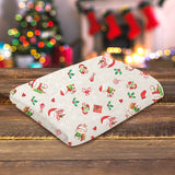 Mantel Navideño, Muñecos de Nieve