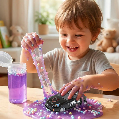 Carrito, Slime, Color Morado, 220 gr