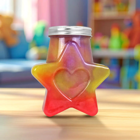 Slime, Estrella, Color Amarillo, 290 gr