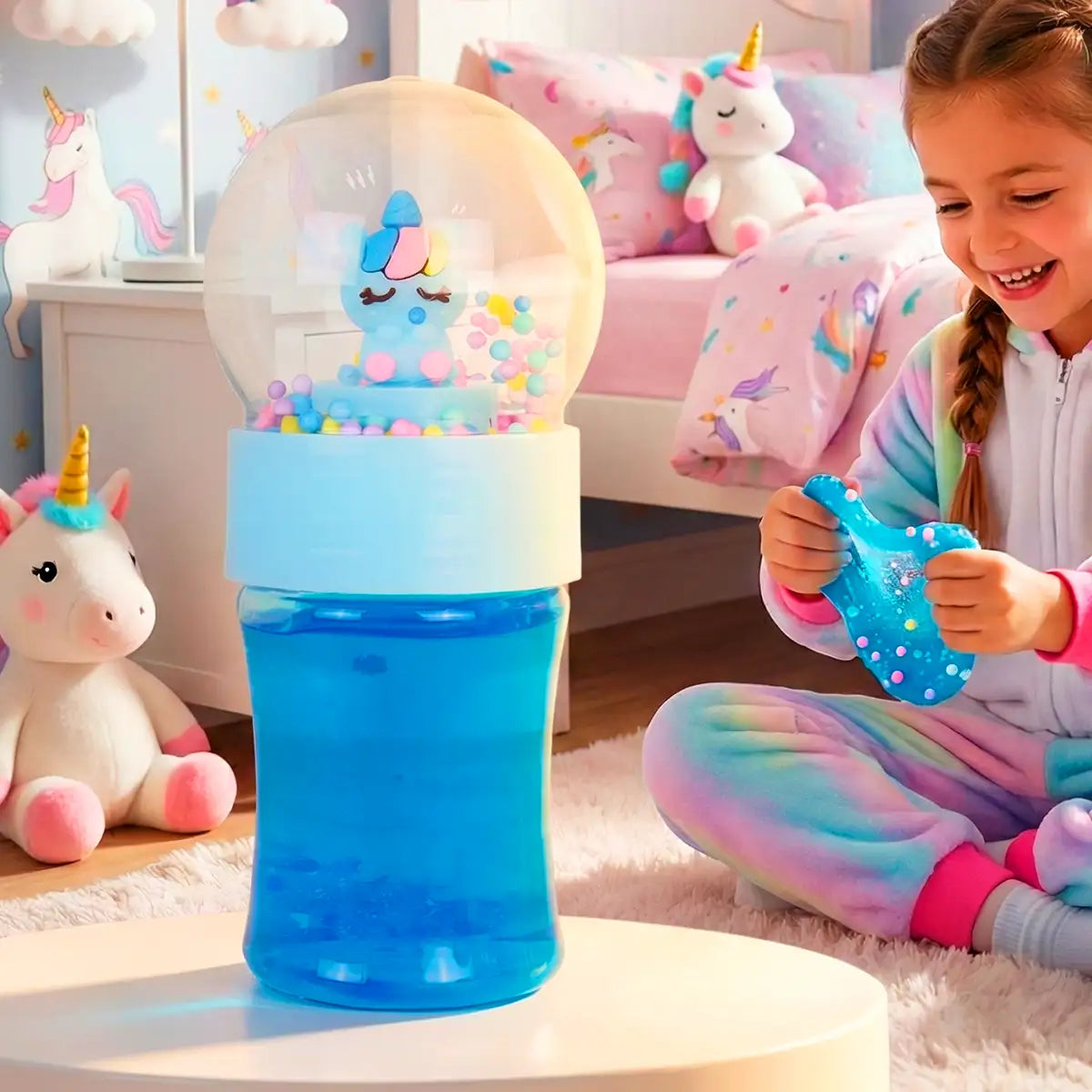 17 12AA MASA CRISTALINA UNICORNIO 140G 1 PZAAZUL