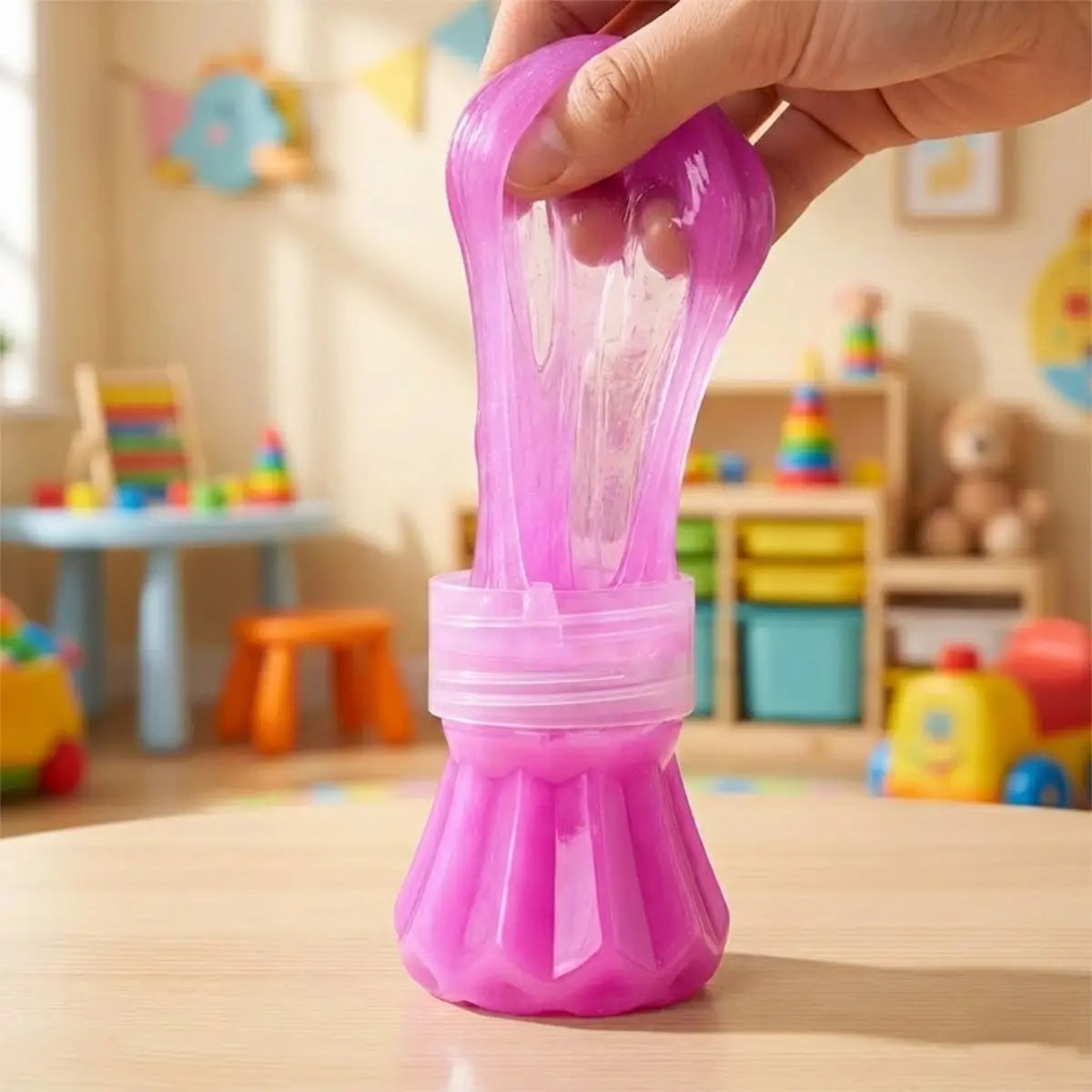 Bola Mágica, Slime, Color Rosa, 280 gr