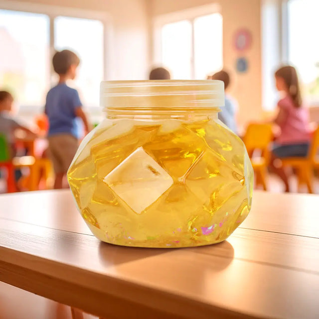 Diamante, Slime, Color Amarillo, 250 gr