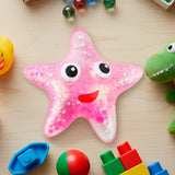 Squishy Antiestrés, Estrella, Color Rosa