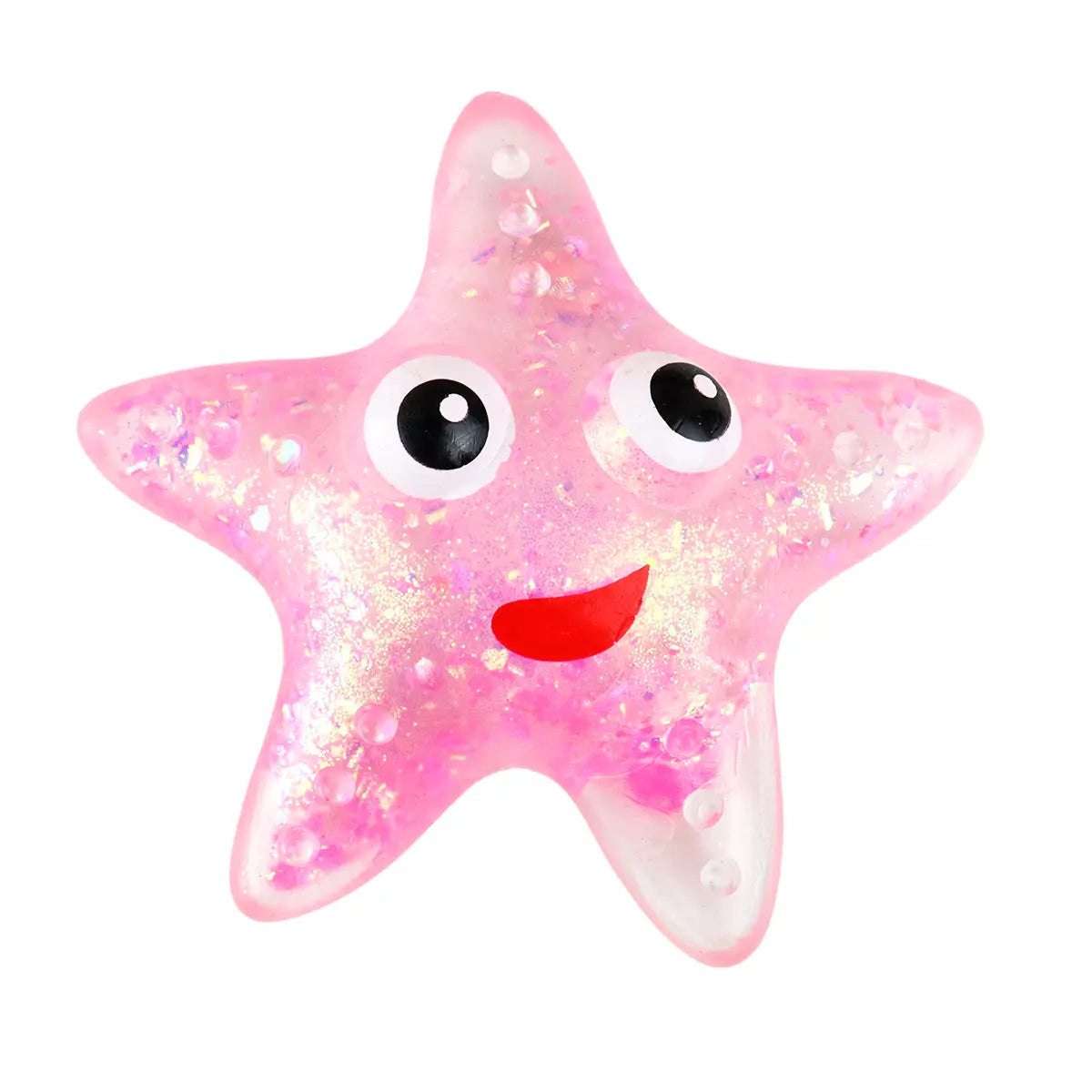 Squishy Antiestrés, Estrella, Color Rosa