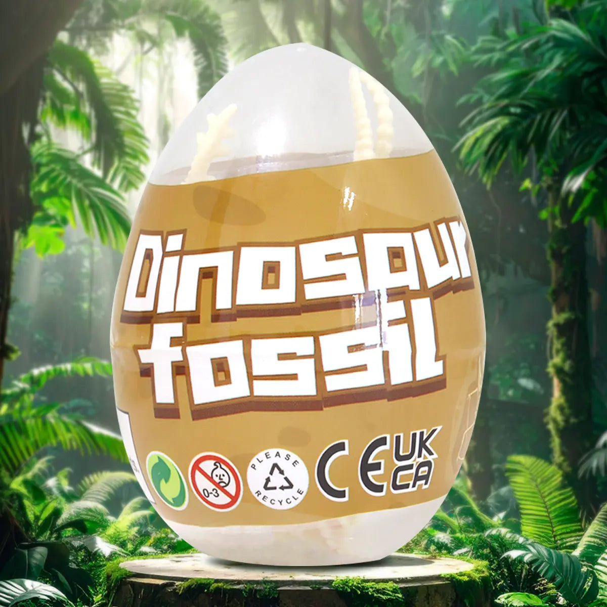 Huevo Dino Fósil Armable