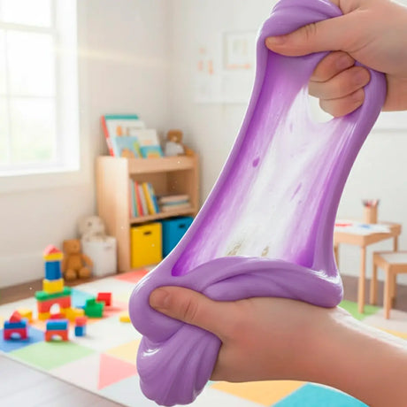 Slime, Astronauta, Color Morado, 250 gr