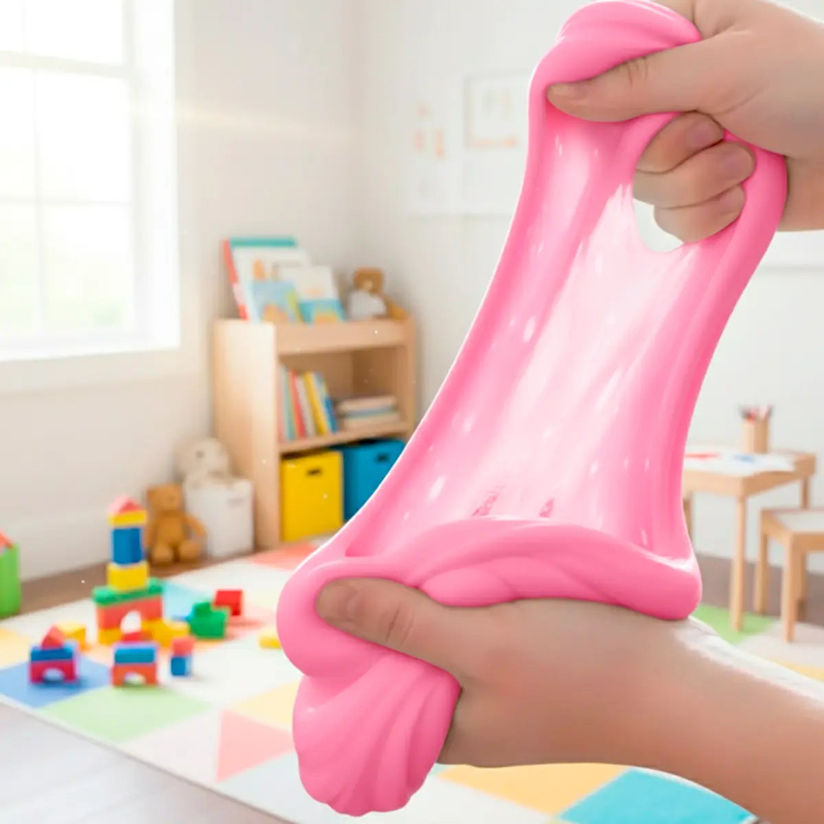 Slime, Astronauta, Color Rosa, 250 gr