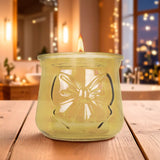 Portavela, Moño, Color Amarillo