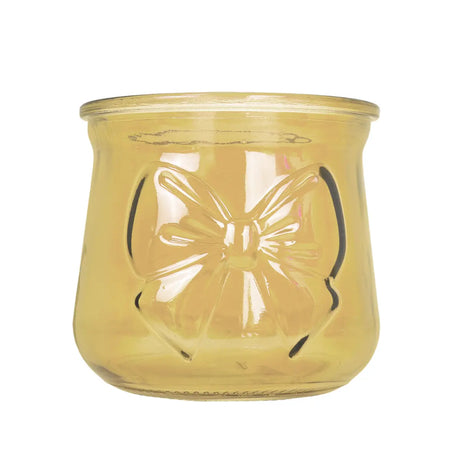 Portavela, Moño, Color Amarillo