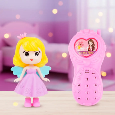 Set de Muñeca Hada con Accesorios, Teléfono
