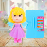 Set de Muñeca Hada con Accesorios, Refrigerador