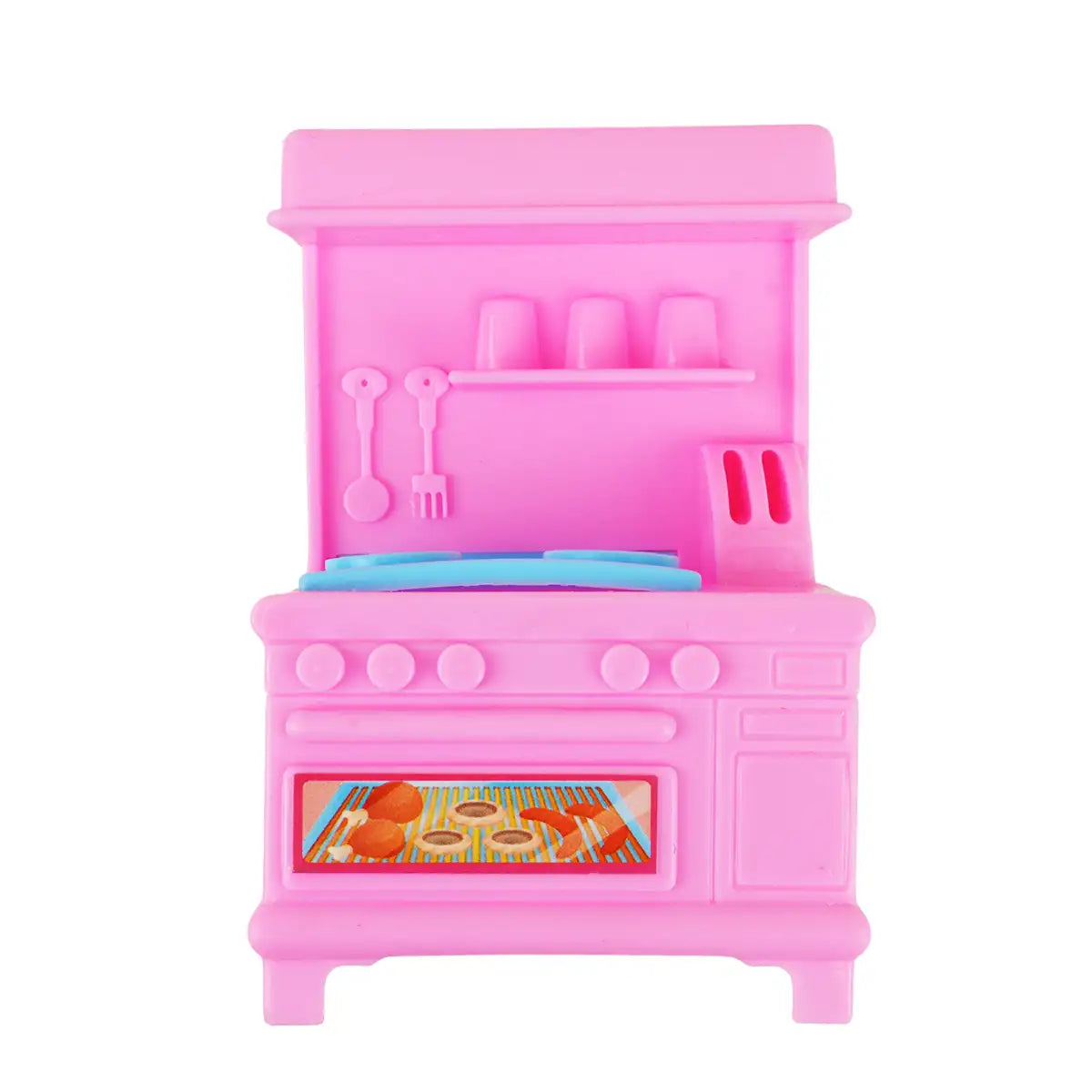 Set de Muñeca Hada con Accesorios, Estufa