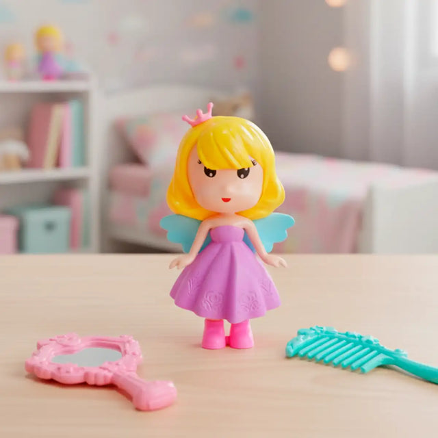 Set de Muñeca Hada con Accesorios, Peines