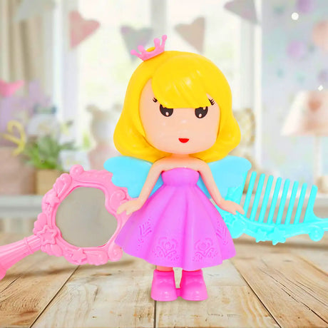 Set de Muñeca Hada con Accesorios, Peines