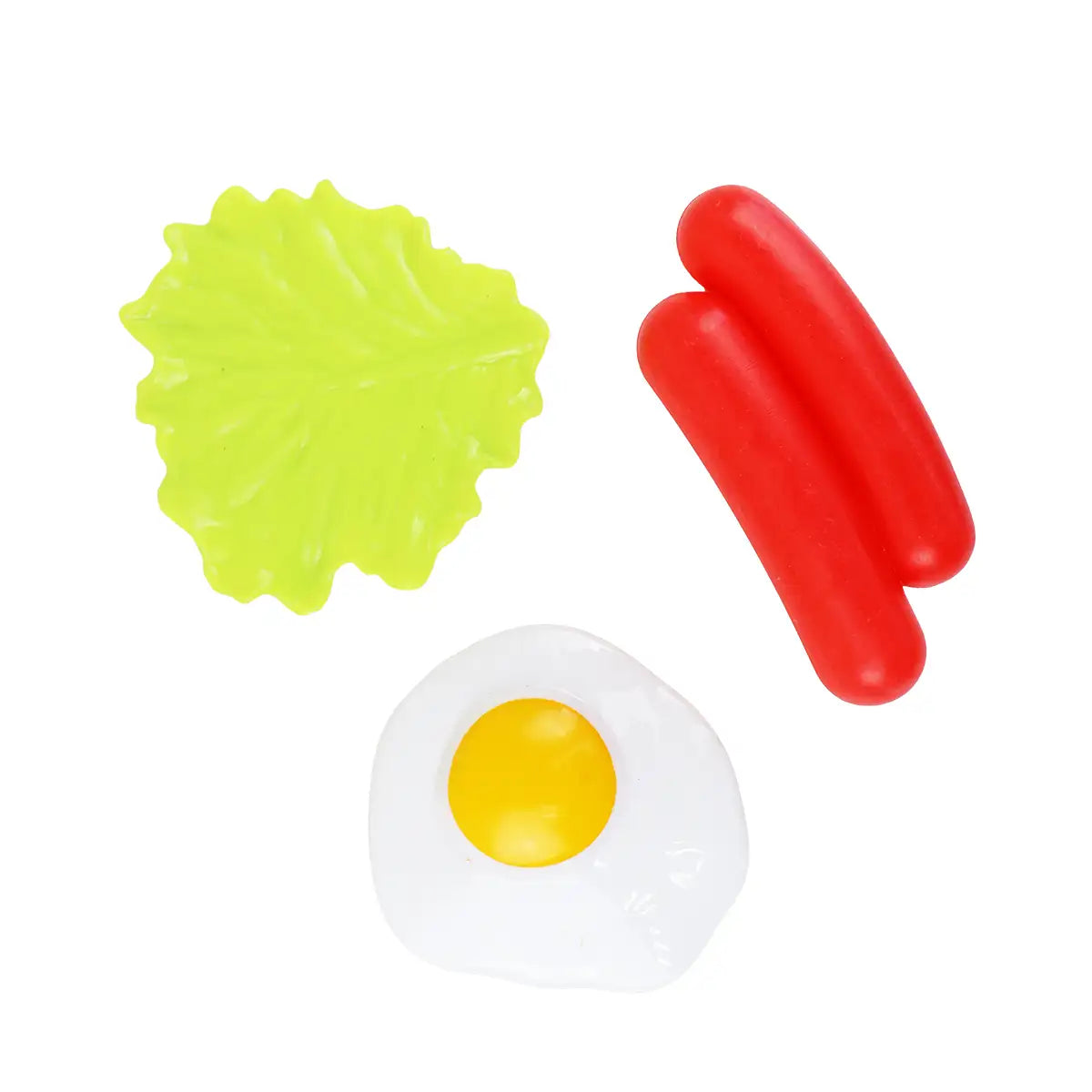 Set de Muñeca Hada con Accesorios, Huevo y Salchicha