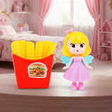 Set de Muñeca Hada con Accesorios, Papas Fritas
